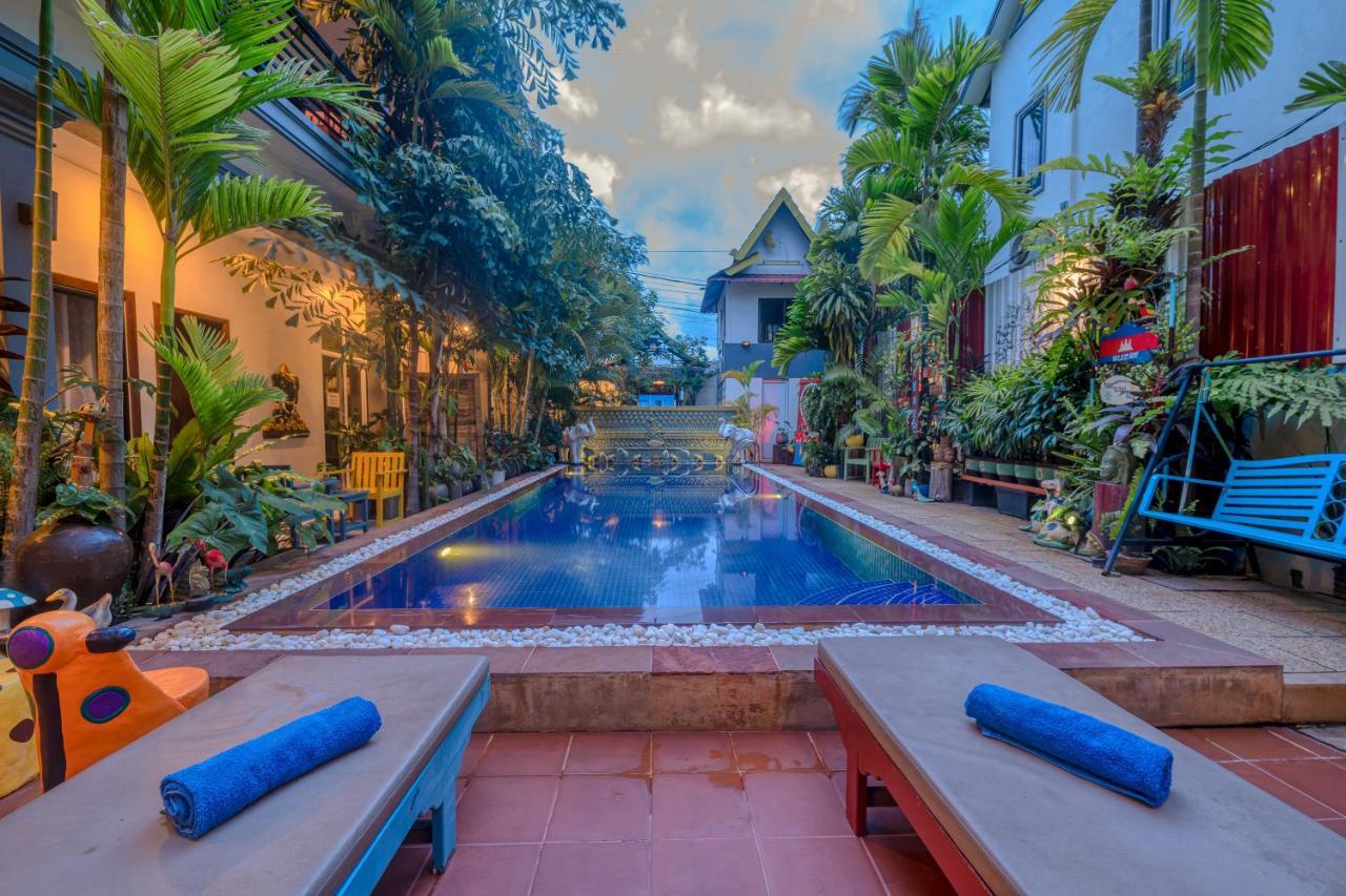 Asanak D'Angkor Boutique Hotel Siem Reap Luaran gambar