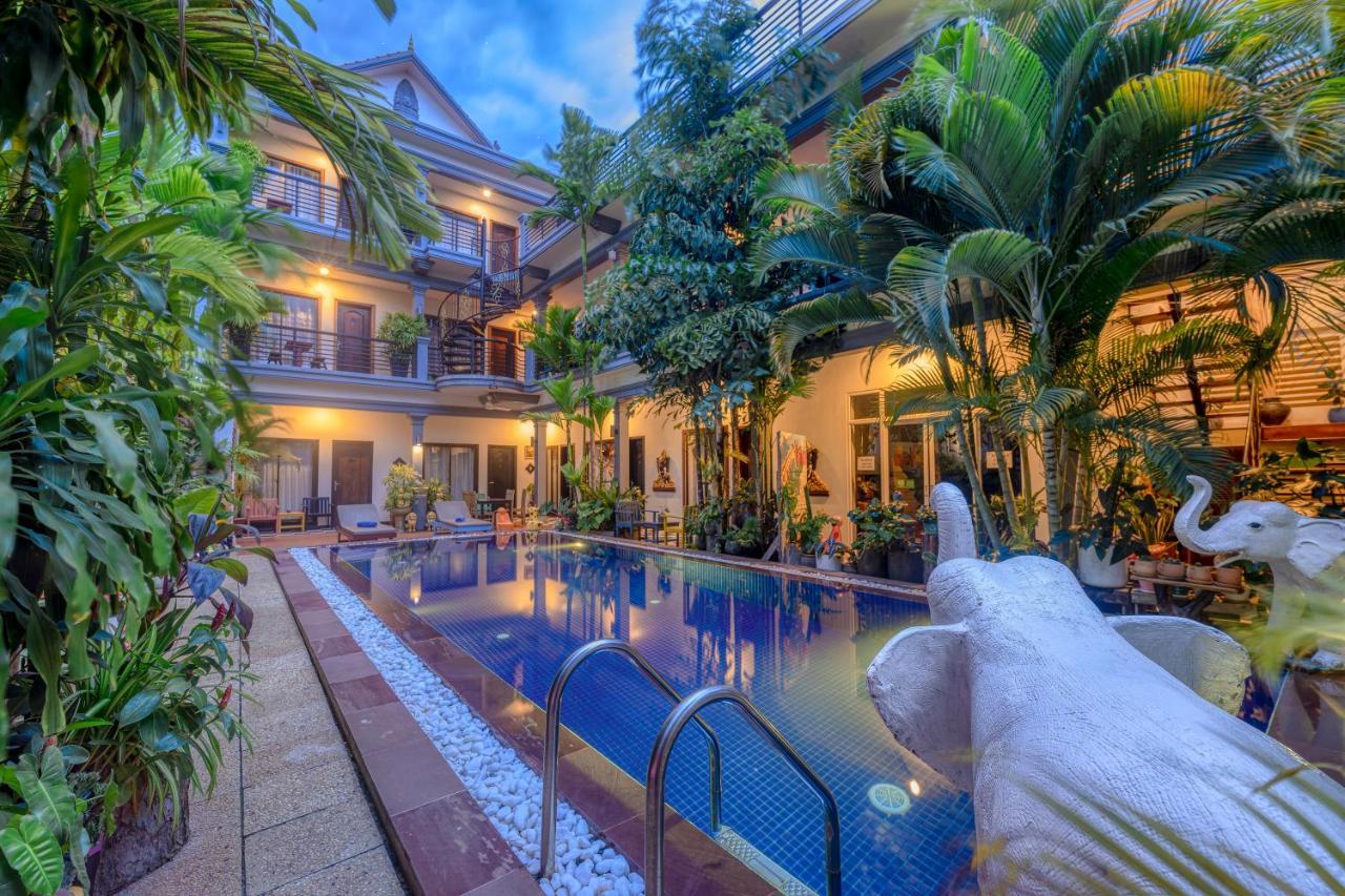 Asanak D'Angkor Boutique Hotel Siem Reap Luaran gambar