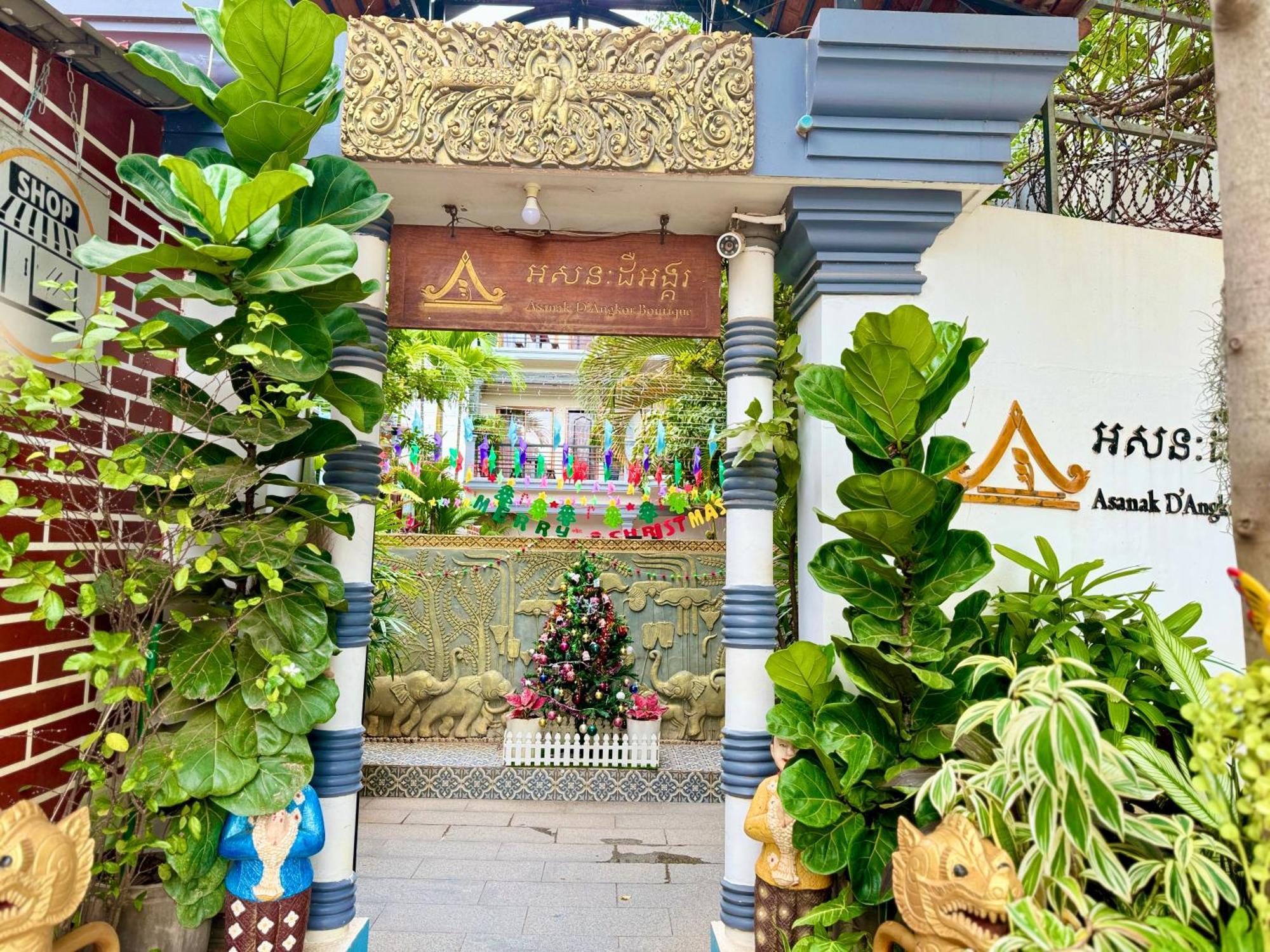 Asanak D'Angkor Boutique Hotel Siem Reap Luaran gambar