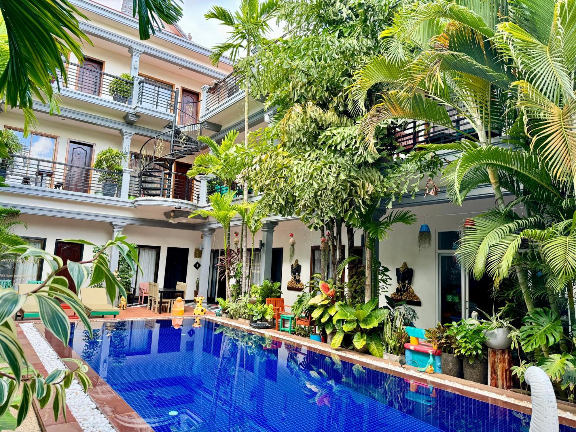 Asanak D'Angkor Boutique Hotel Siem Reap Luaran gambar