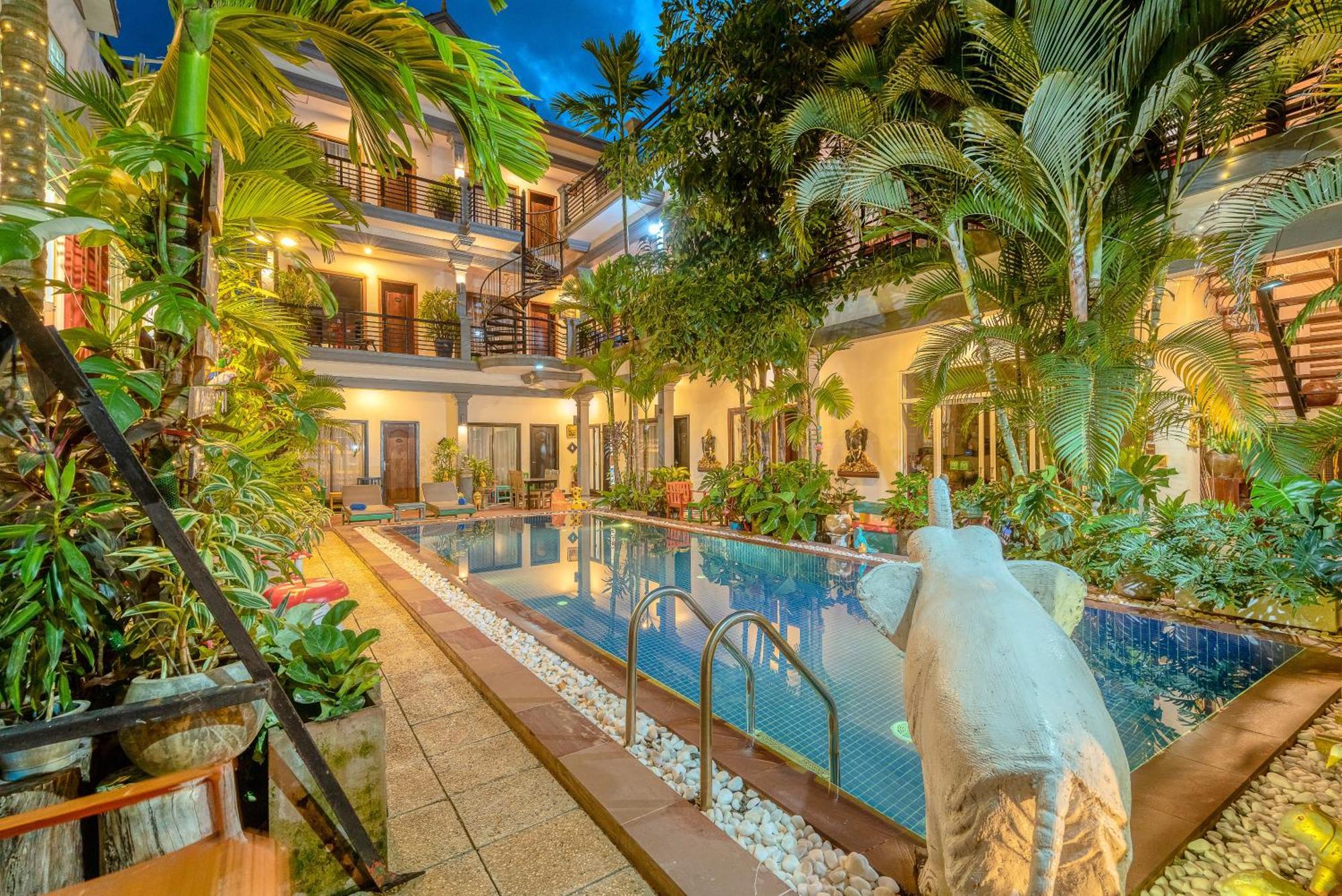 Asanak D'Angkor Boutique Hotel Siem Reap Luaran gambar