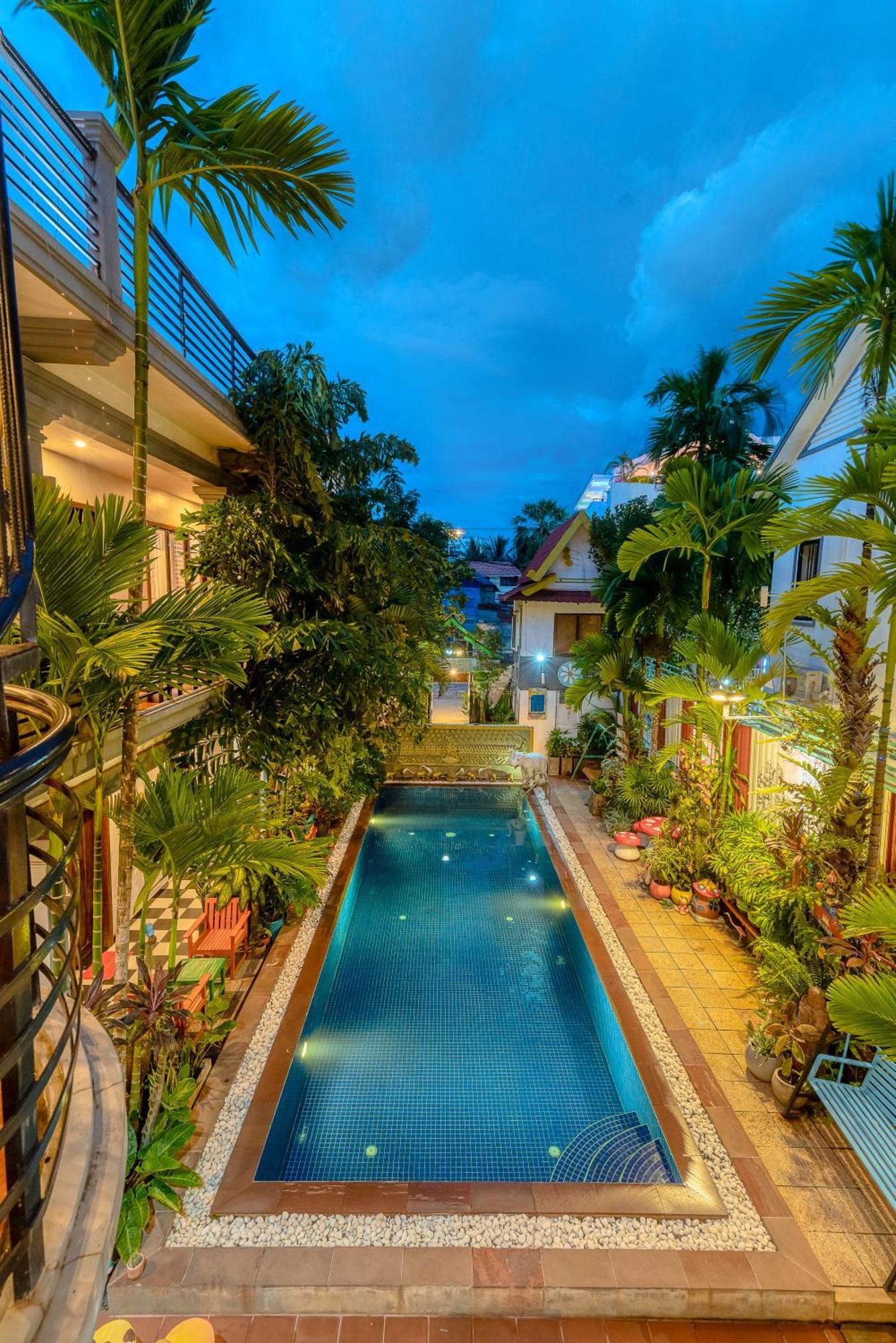 Asanak D'Angkor Boutique Hotel Siem Reap Luaran gambar