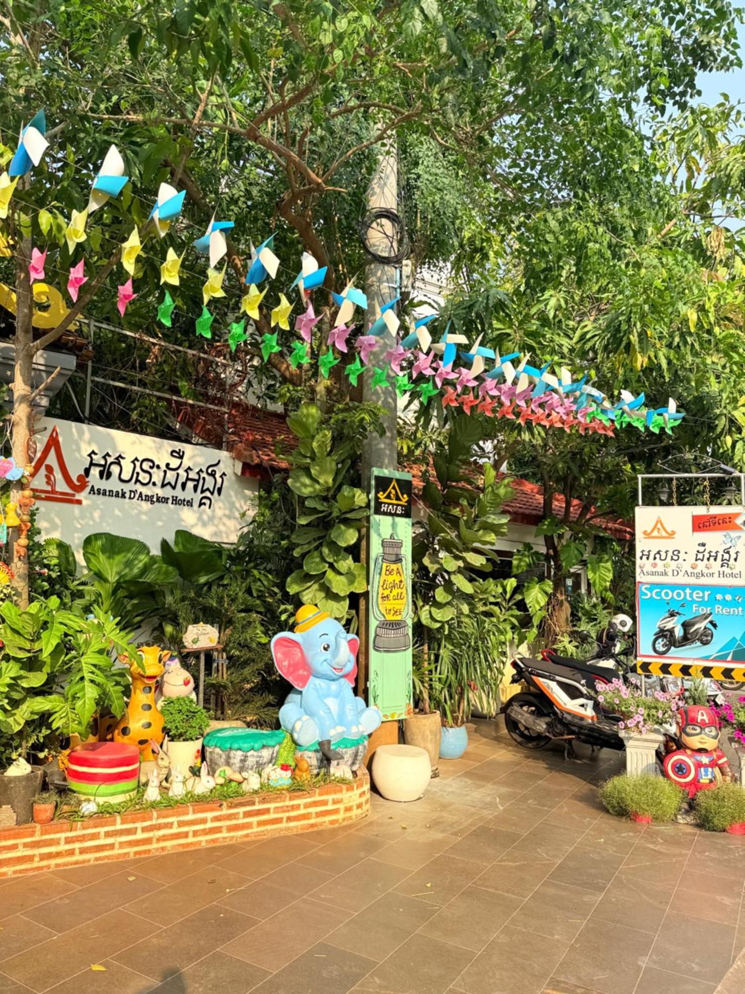 Asanak D'Angkor Boutique Hotel Siem Reap Luaran gambar