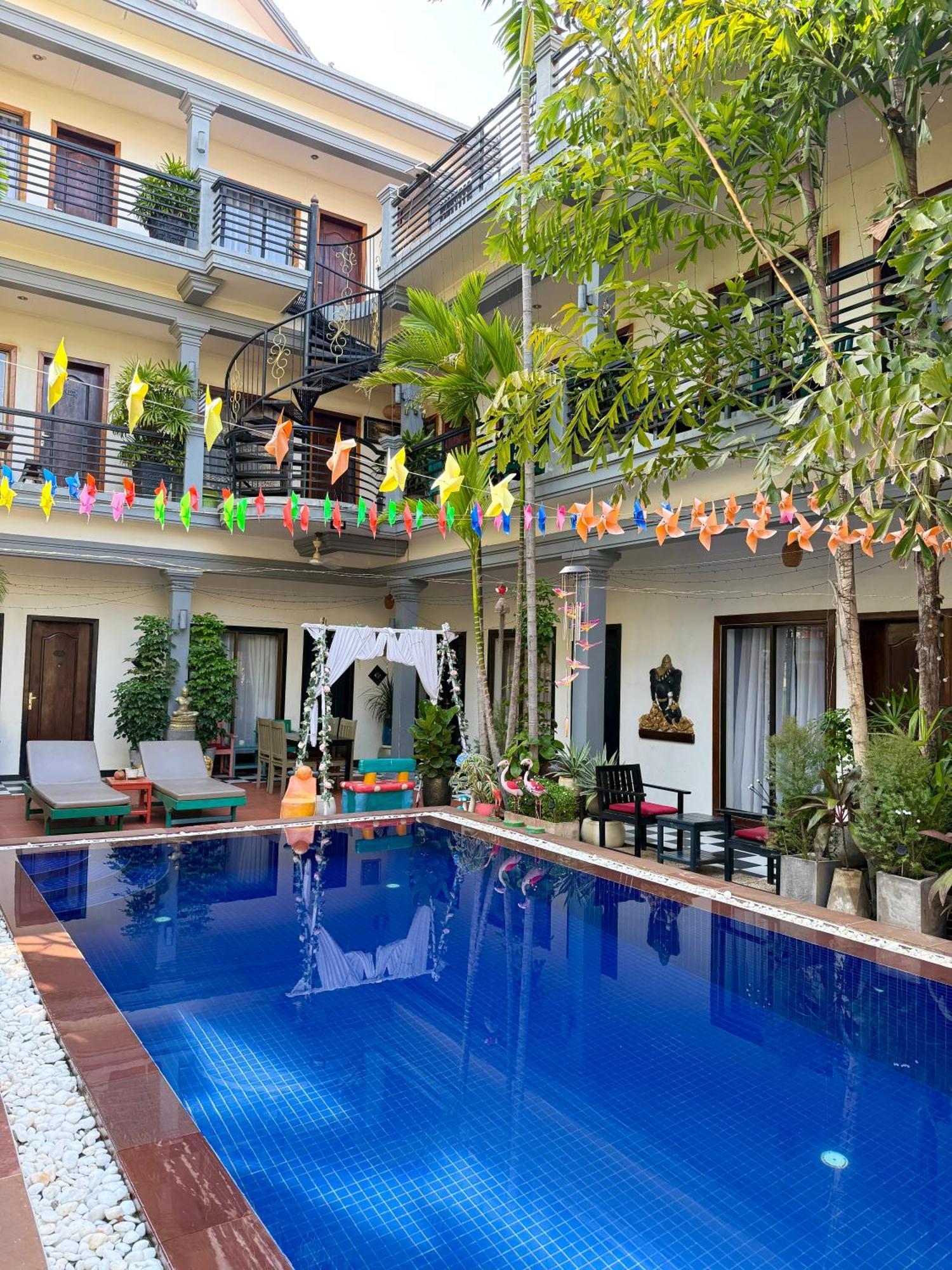 Asanak D'Angkor Boutique Hotel Siem Reap Luaran gambar